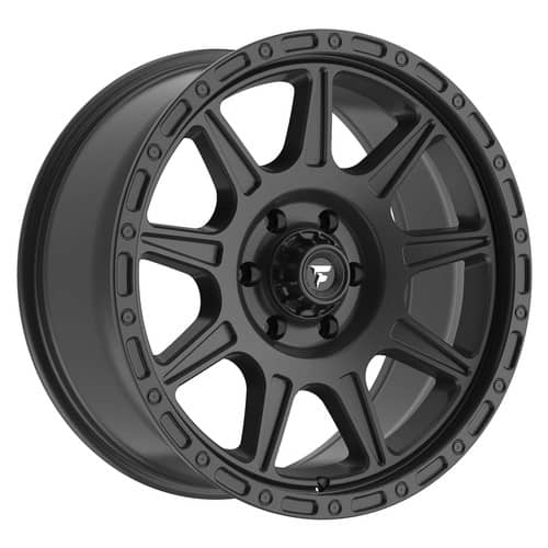Fittipaldi FT104SB 17x9 6x139.7 -12 ET 106.2 CB Satin Black (FT104-17906139N12SB)