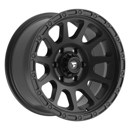 Fittipaldi FT105SB 20x9 8x170 18 ET 125.2 CB Satin Black (FT105-20908170P18SB)
