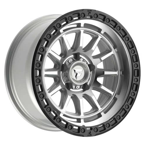 Fittipaldi FT114MSB 17x8.5 6x139.7 0 ET 106.2 CB Machined Silver Black (FT114-17856139Q00MSB)