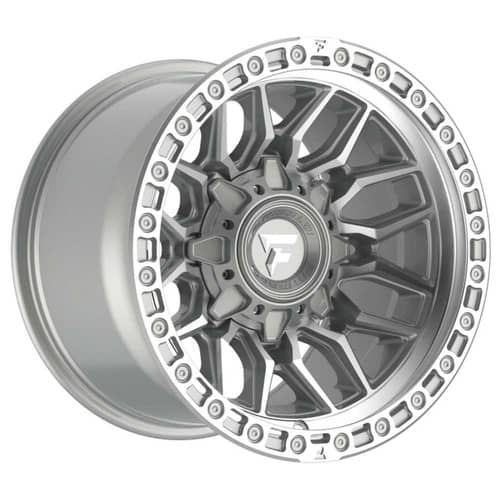 Fittipaldi FX200MSL 15x7 4x137/4x156 25 ET 110.1 CB Machined Silver (FX200-157043756P25MSL)