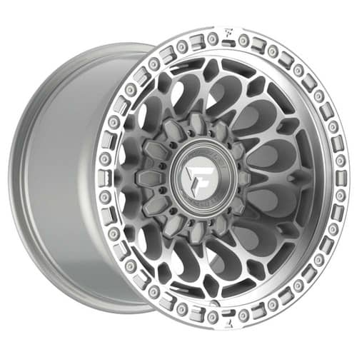 Fittipaldi FX201MSL 15x7 4x137/4x156 25 ET 110.1 CB Machined Silver (FX201-157043756P25MSL)