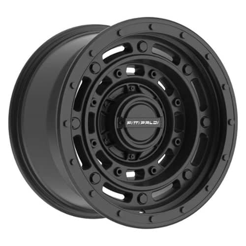 Fittipaldi FT107SB 17x9 8x180 -12 ET 124.3 CB Satin Black (FT107-17908180N12SB)