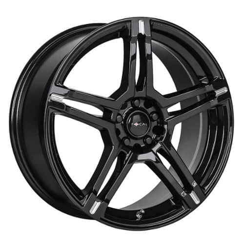 Focal 451 F-51 Gloss Black w/Milled Accents & Clear Coat (451-6701BM+40)