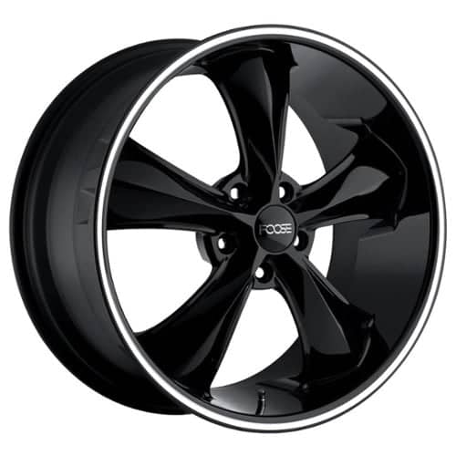 Foose Legend F104 Black Milled (F10417706140)