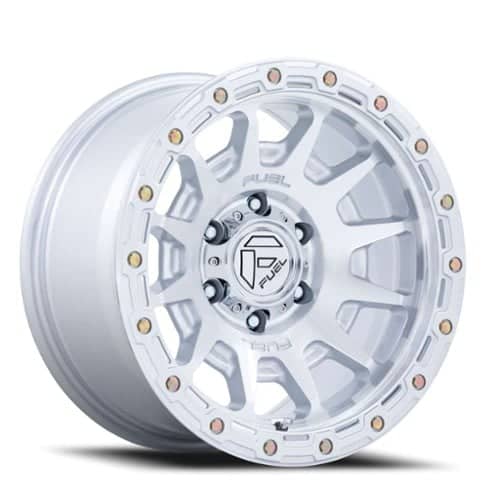 Fuel Fortress 17x8.5 6x139.7 25 ET 106.1 CB Gloss Silver (FC884SD17856825)