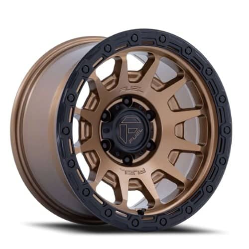 Fuel Fortress 17x8.5 5x127 25 ET 71.5 CB Matte Bronze (FC884ZB17855025)