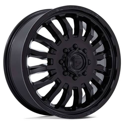 Fuel Arc Dually D867 Front 20x8.25 10x225 104 ET 170.1 CB Blackout (D8672082A9)