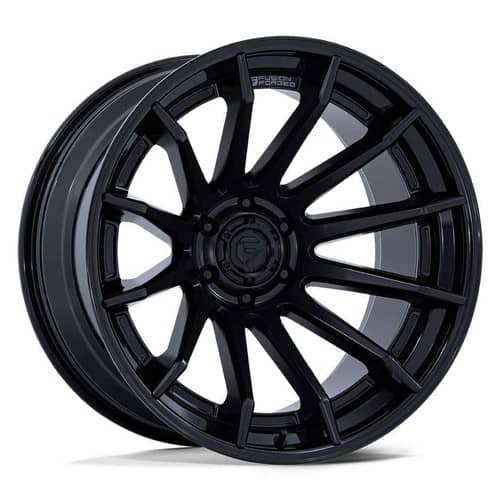 Fuel Burn FC403 20x10 5x127 -18 ET 71.5 CB Matte Black w/Gloss Black Lip (FC403MX20105018N)