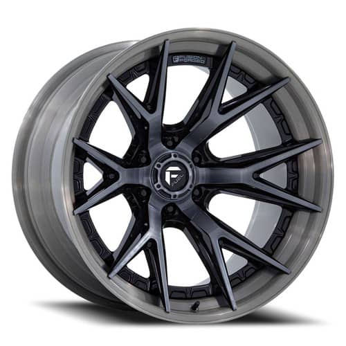Fuel Catalyst FC402 20x9 6x139.7 1 ET 106.1 CB Gloss Black/Brushed Gray Tint (FC402BT20906801)