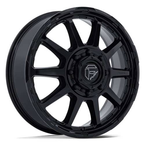 Fuel Circuit Dually D911 Front 20x8.25 8x200 105 ET 142 CB Black (D911208292)