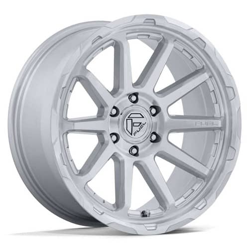 Fuel Circuit FC887 17x9 6x139.7 -12 ET 106.1 CB Gloss Silver w/Machined Face (FC887SD17906812N)