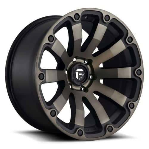 Fuel Diesel D636 20x9 6x114.3 1 ET CB Black Machined (D63620908750)