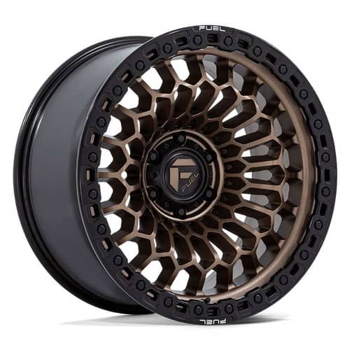 Fuel FC870 Sinister 20x9 6x139.7 1 ET 106.1 CB Matte Bronze w/Matte Black Lip (FC870ZB20906801)
