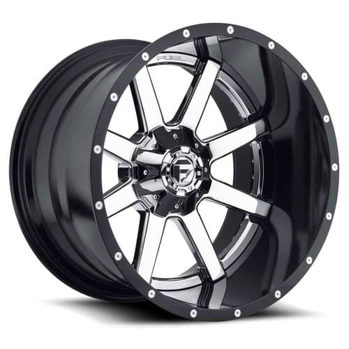 Fuel Maverick D260 20x12 8x165.1 -43 ET 125.2 CB Chrome (D260202082-42)