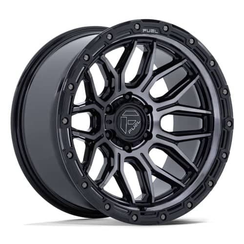 Fuel Surge FC881 18x9 6x139.7 20 ET 106.1 CB Gloss Black Machined w/Gray Tint (FC881BT18906820)