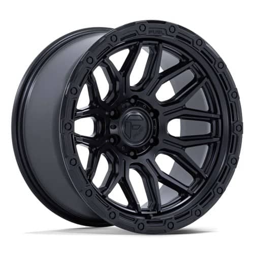 Fuel Surge FC881 18x9 8x180 20 ET 124.2 CB Matte Black w/Gloss Black Lip (FC881MB18908820)