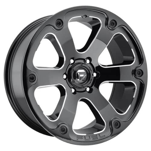 Fuel Beast D562 Black & Milled (D56217907345)
