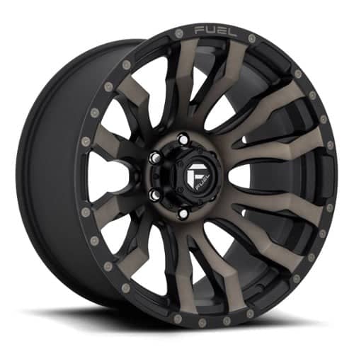 Fuel Blitz D674 18x9 6x139.7 1 ET 106.1 CB Matte Black / Machined / Dark Tint (D67418908450)