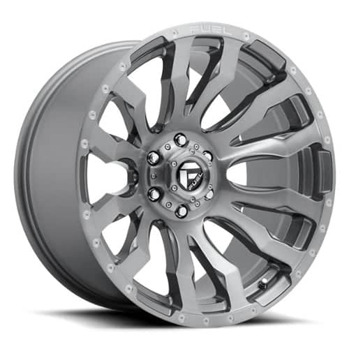 Fuel Blitz D693 Brushed Gunmetal (D69320908250)