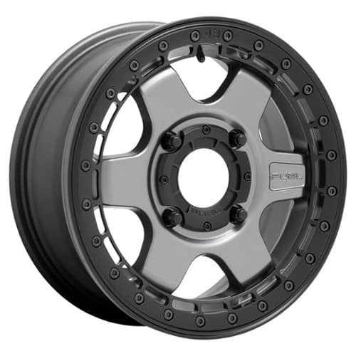 Fuel UTV Block D923 Matte Gunmetal Black Ring (D9231560A550)