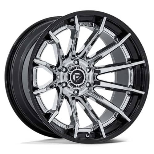 Fuel Burn FC403 20x9 6x135 1 ET 87.1 CB Chrome Black Lip (FC403PB20906301)