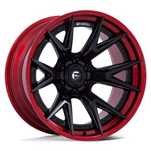 Fuel Catalyst FC402 22x12 8x170 -44 ET 125.1 CB Black Red Lip (FC402MQ22128744N)