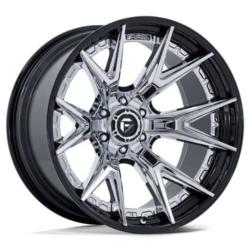 Fuel Catalyst FC402 20x9 6x139.7 20 ET 106.1 CB Chrome Black Lip (FC402PB20906820)