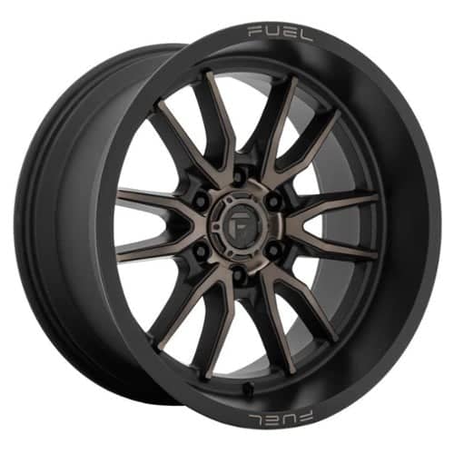 Fuel Clash 6 D762 20x10 6x139.7 -18 ET 106.1 CB Matte Black Dark Tint (D76220008447)