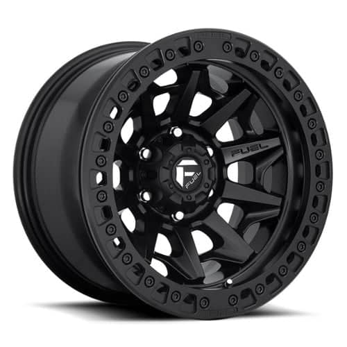Fuel Covert Beadlock D114 17x9 5x150 -15 ET 110.1 CB Matte Black (D11417905645)
