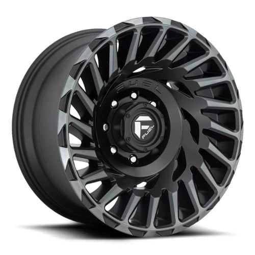 Fuel Cyclone D683 18x9 5x127 1 ET 71.5 CB Matte Black / Machined / Dark Tint (D68318907550)