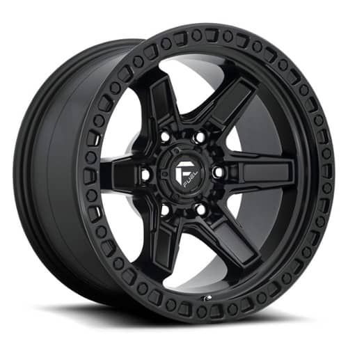 Fuel Kicker D697 17x9 6x139.7 1 ET 106.1 CB Matte Black (D69717908450)