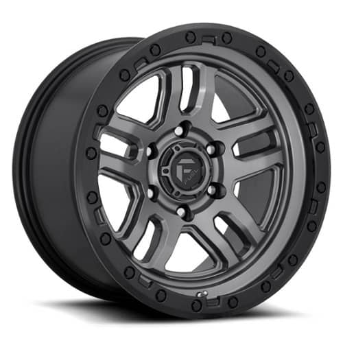 Fuel D701 Ammo 17x9 6x139.7 1 ET 106.1 CB Matte Gunmetal/Black Bead (D70117908450)