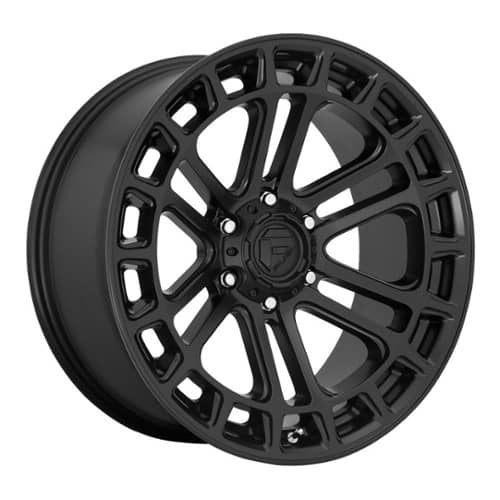Fuel D718 Heater 20x9 6x139.7 1 ET 78.1 CB Matte Black (D71820907750)