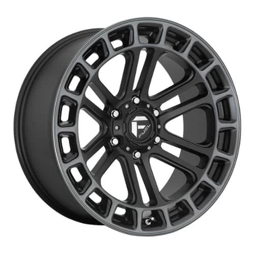 Fuel D720 Heater Matte Black Double Dark Tint Machined (D72020908950)
