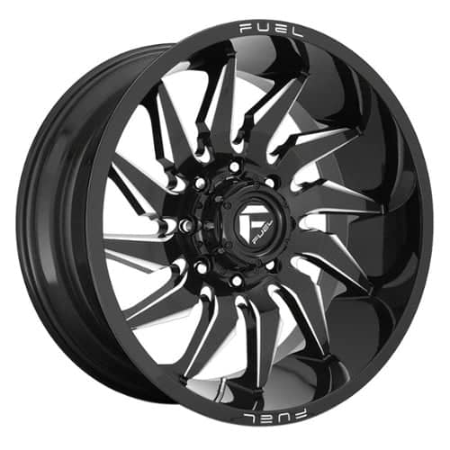 Fuel D744 Saber 20x9 8x165.1 20 ET 125.2 CB Gloss Black Milled (D74420908257)