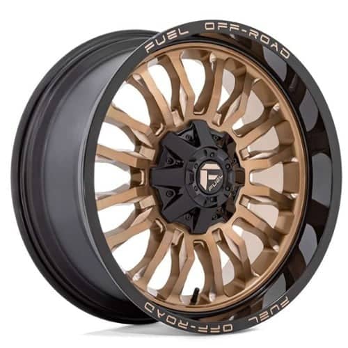 Fuel D797 Arc Platinum Bronze With Black Lip (D79720905750)