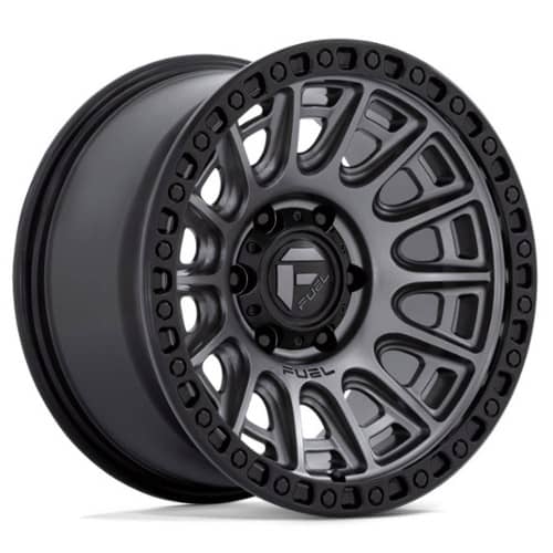 Fuel Cycle D835 17x8.5 5x130 30 ET 71.5 CB Matte Gunmetal w/Black Ring (D83517856359)
