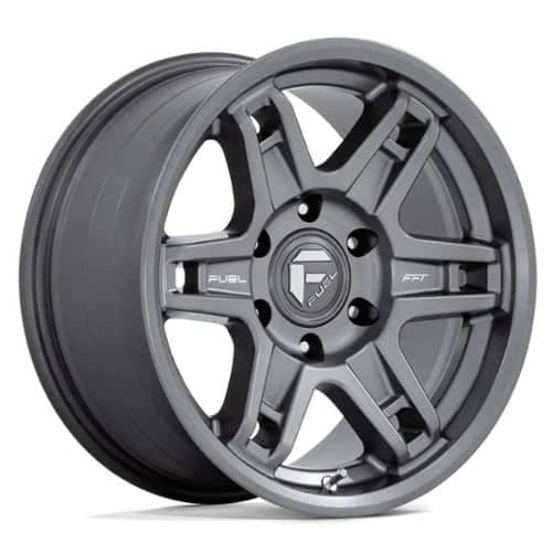Fuel D838 Slayer 17x8.5 5x127 -15 ET 71.5 CB Matte Gunmetal (D83817857542)