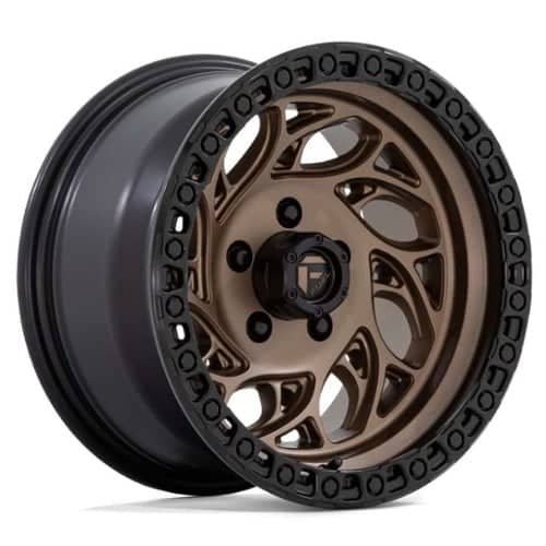 Fuel D841 Runner OR 15x8 5x139.7 -19 ET 108 CB Bronze w/Black Ring (D84115808537)
