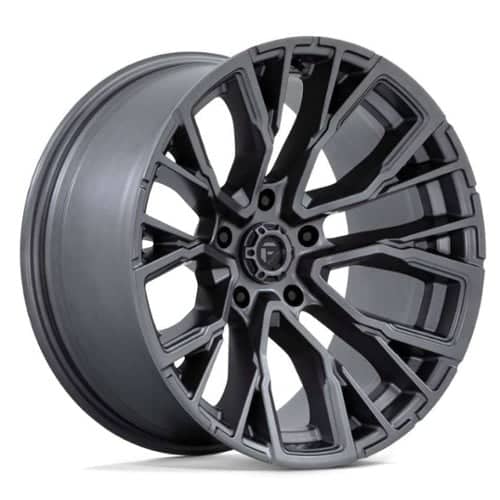 Fuel D848 Rebar 5 20x10 5x127 -18 ET 71.5 CB Matte Gunmetal (D84820007547)