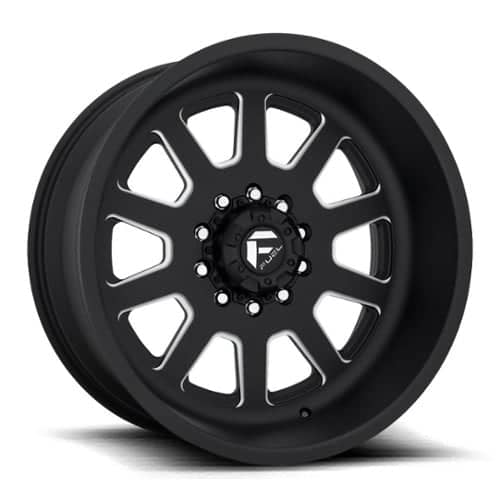 Fuel DE09 FF09D SSF 10 Matte Black Milled (DE092220A845)