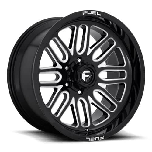 Fuel Ignite D662 22x10 8x180 -18 ET 124.3 CB Gloss Black & Milled (D66222001847)