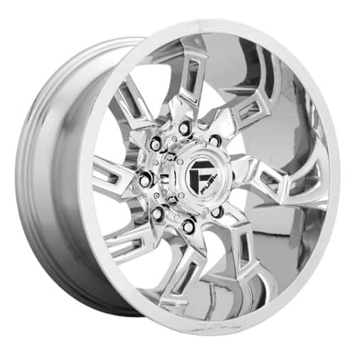 Fuel Lockdown D746 22x10 8x165.1 -18 ET 125.2 CB Chrome (D74622008247)