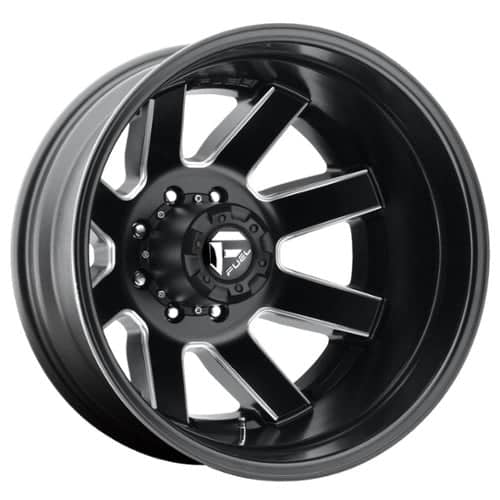 Fuel Maverick Dually Rear D538 24x8.30 8x170 -176 ET 125.1 CB Matte Black Milled (D53824821725)