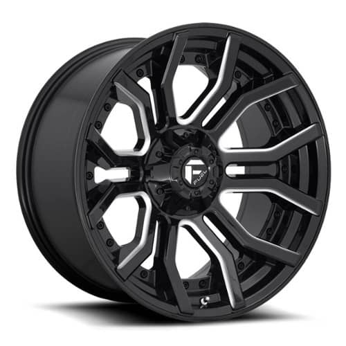 Fuel D711 Rage 20x9 6x135/6x139.7 1 ET 106.1 CB Gloss Black Milled (D71120909850)