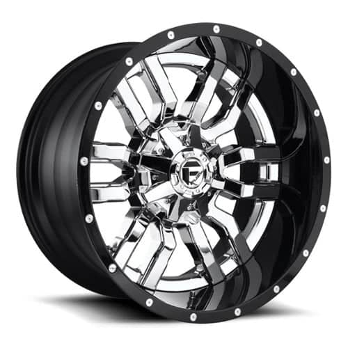 Fuel Sledge D270 Chrome with Gloss Black Lip (D27020009847)