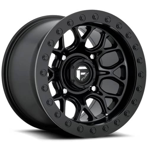 Fuel UTV Tech D916 15x7 4x156 38 ET 132 CB Matte Black (D9161570A554)