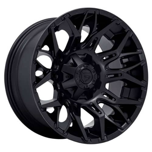 Fuel Twitch 22x10 8x165.1 -18 ET 125.2 CB Blackout (D77222008247)