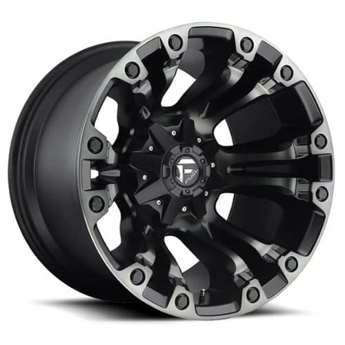 Fuel Vapor D569 17x10 8x170 -18 ET 125.1 CB Black with Dark Tint (D56917001747)