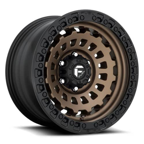 Fuel Zephyr D634 20x9 5x127 1 ET 71.5 CB Matte Bronze / Black (D63420907550)